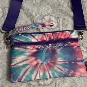 Colorful Tie-Dye Crossbody Bag